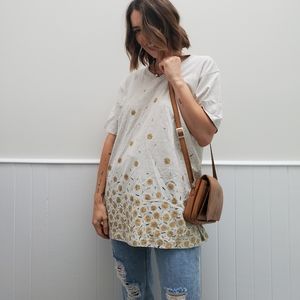 VINTAGE Northern Reflections V-neck Sunflower Grey T-shirt